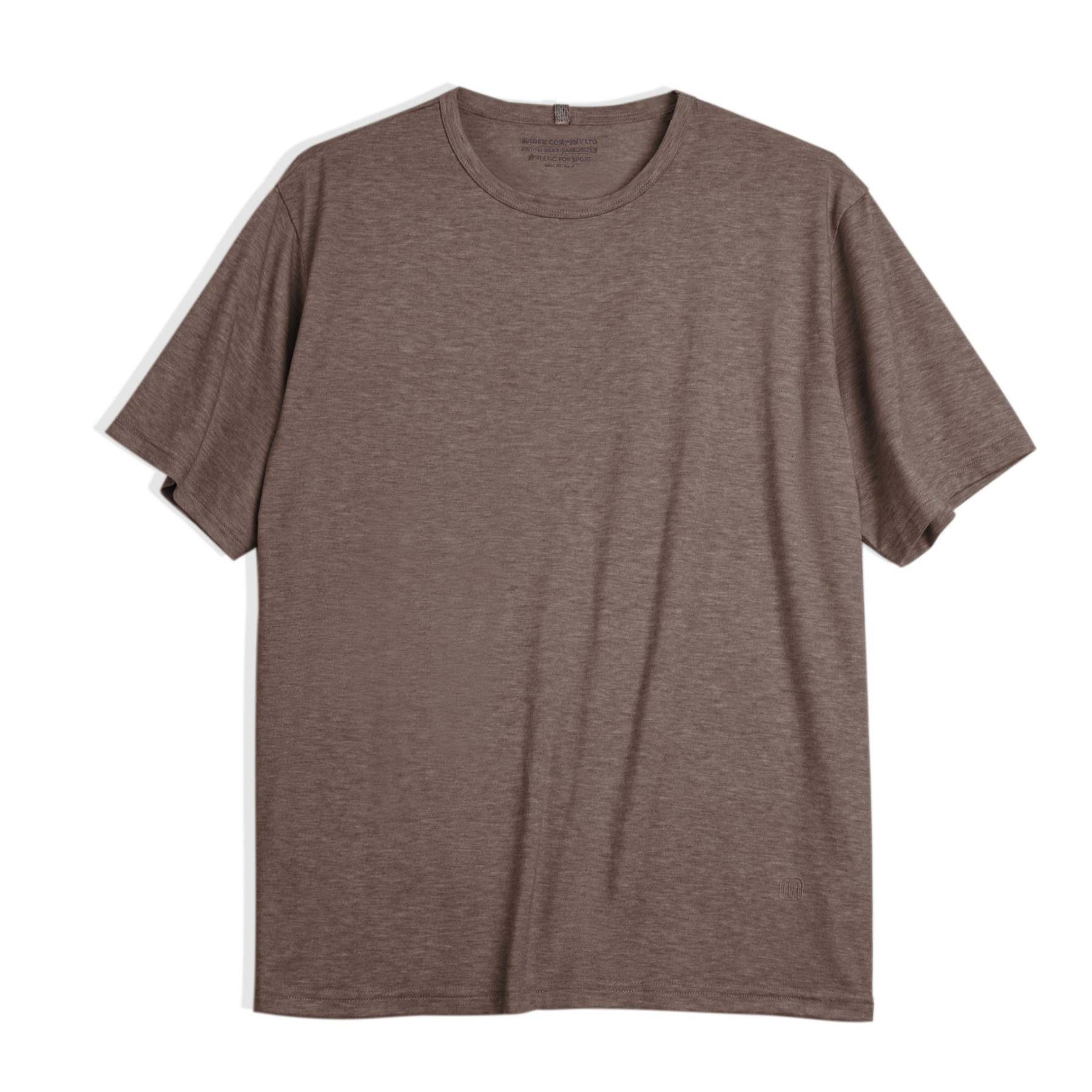 馬登女裝 美式休閒T恤純色落肩寬鬆基礎款短袖薄款透氣上衣