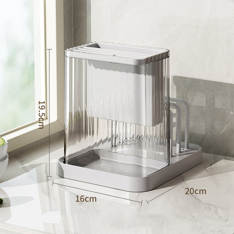 多功能刀架菜闆置物架這款多功能刀架砧板存放架設計巧妙讓廚房更整潔有序