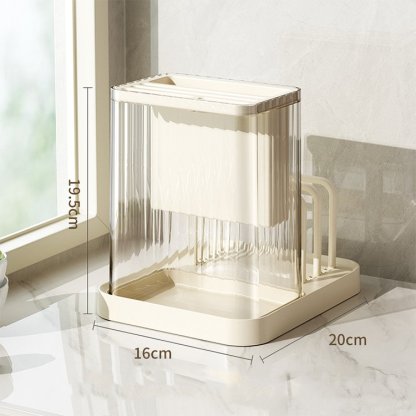 多功能刀架菜闆置物架這款多功能刀架砧板存放架設計巧妙讓廚房更整潔有序