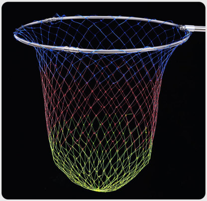 折疊彩線帶圈魚線不鏽鋼魚線三色編織魚線漁網