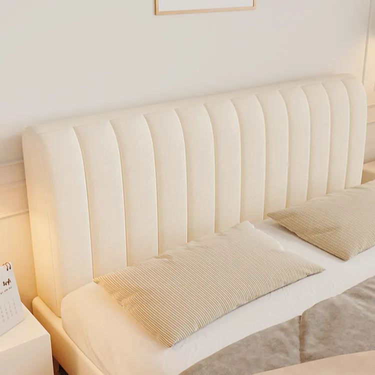 加厚高級感軟包通用床頭套罩 軟包通用床頭套罩簡約大方