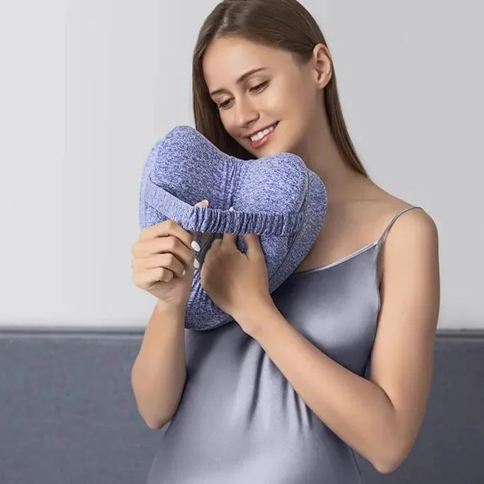 心形美腿枕記憶棉緩解關節疼痛慢回彈夾腿枕 心型夹腿枕 心形记忆棉慢回弹现货美腿枕