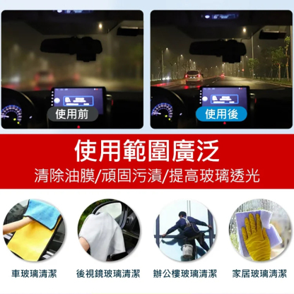 【30倍清潔】汽車油膜去除劑