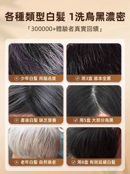 從根源轉黑人參何首烏洗髮水