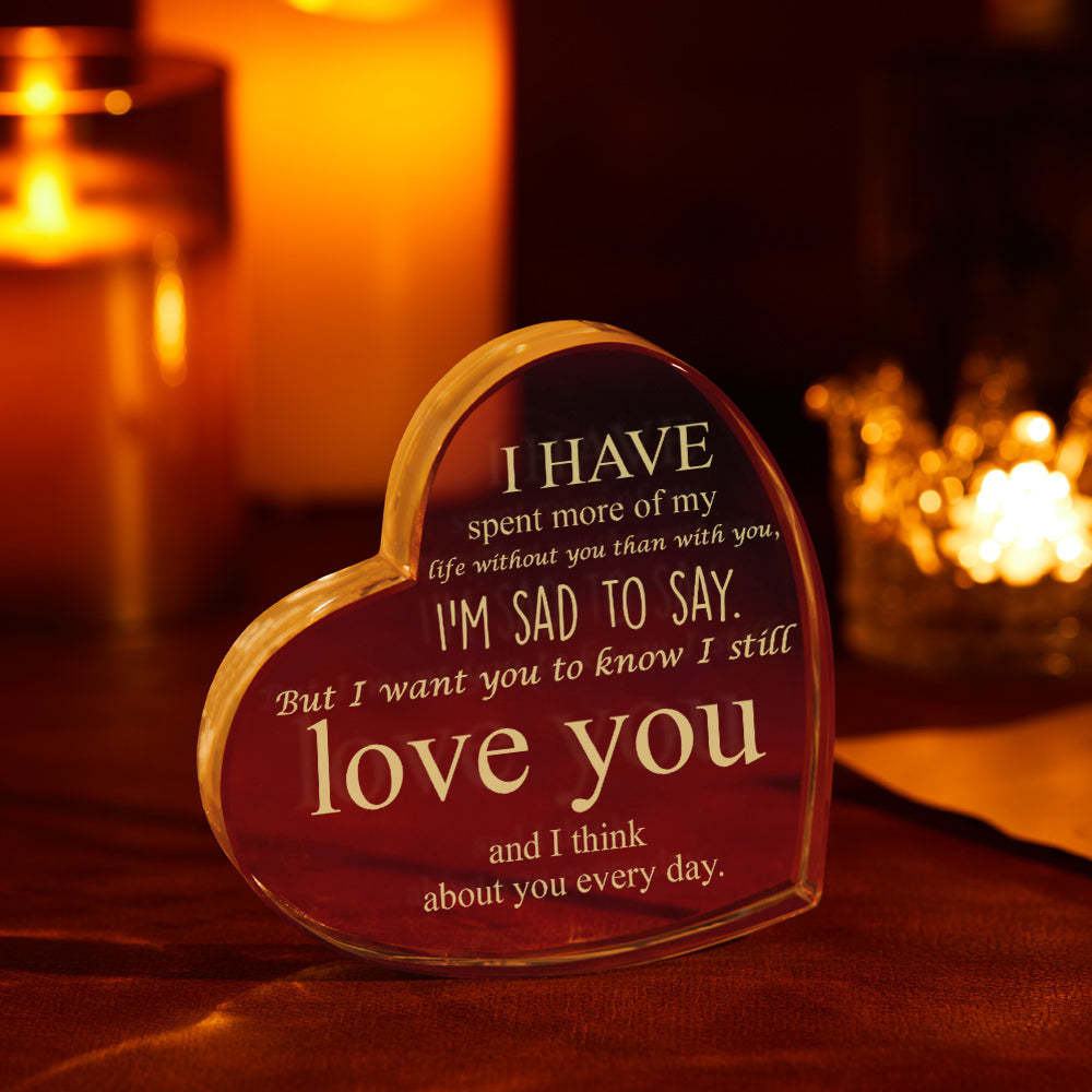 Engraved Crystal Photo Gift In Memorial Gifts For Mom