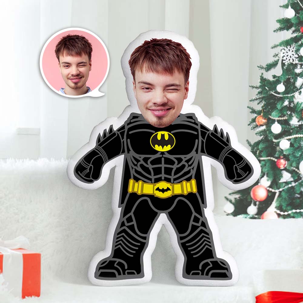 Weihnachtsgeschenke Mein Gesicht Kissen Benutzerdefinierte Kissen Gesicht Körper Kissen Personalisierte Foto Kissen Geschenk Batman Wurfkissen Mini Me Kissen