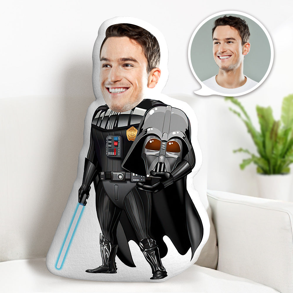 Benutzerdefiniertes Gesichtskissen Personalisierte Gesichtspuppe Anakin Skywalker Puppe Minime Kissen Geschenke Für Ihn - MiniMe Pillow