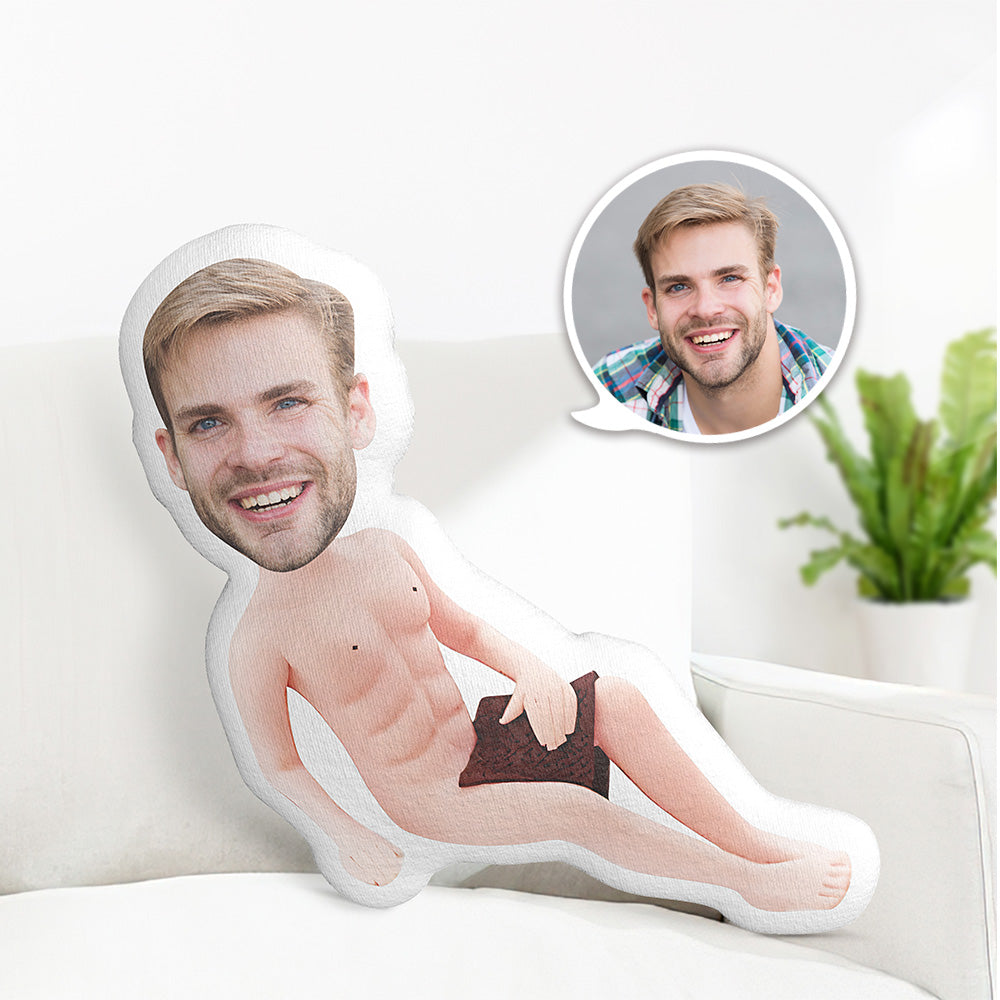 Mein Gesichtskissen, Individuelles Gesichtsfoto-kissen, Minime-kissen, Sexy Körper, Liebesgeschenke Für Sie - MiniMe Pillow