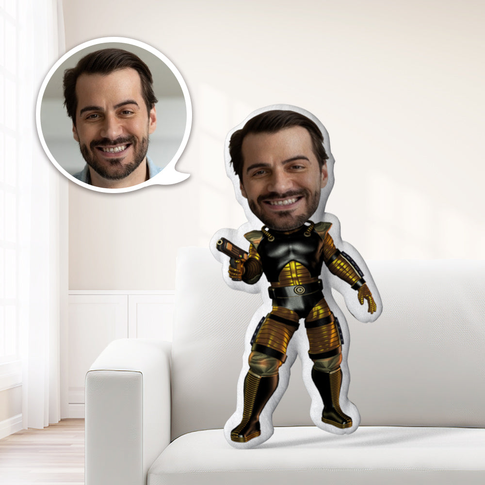 Benutzerdefinierte Star Wars Minime Dekokissen Personalisierte Minime Dekokissen Han Solo - MiniMe Pillow