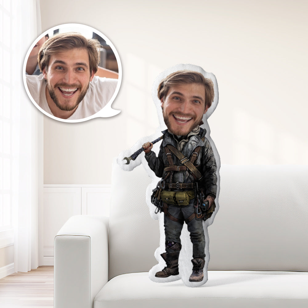 Benutzerdefinierte Gesicht Minime Dekokissen Personalisierte Star Wars Minime Dekokissen Geschenke - MiniMe Pillow