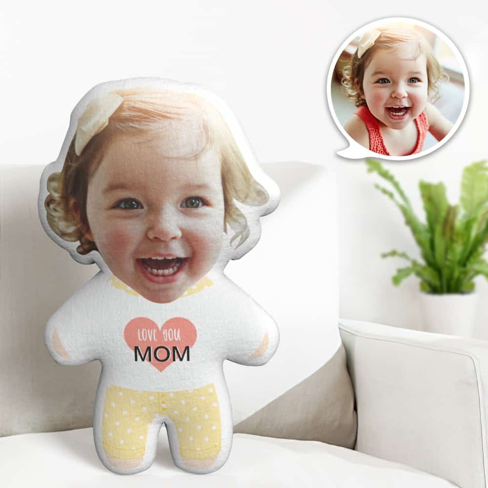 Geschenke Für Mama Minime Kissen Benutzerdefiniertes Gesichtskissen Niedliches Minime Kissen Für Mutter - MiniMe Pillow