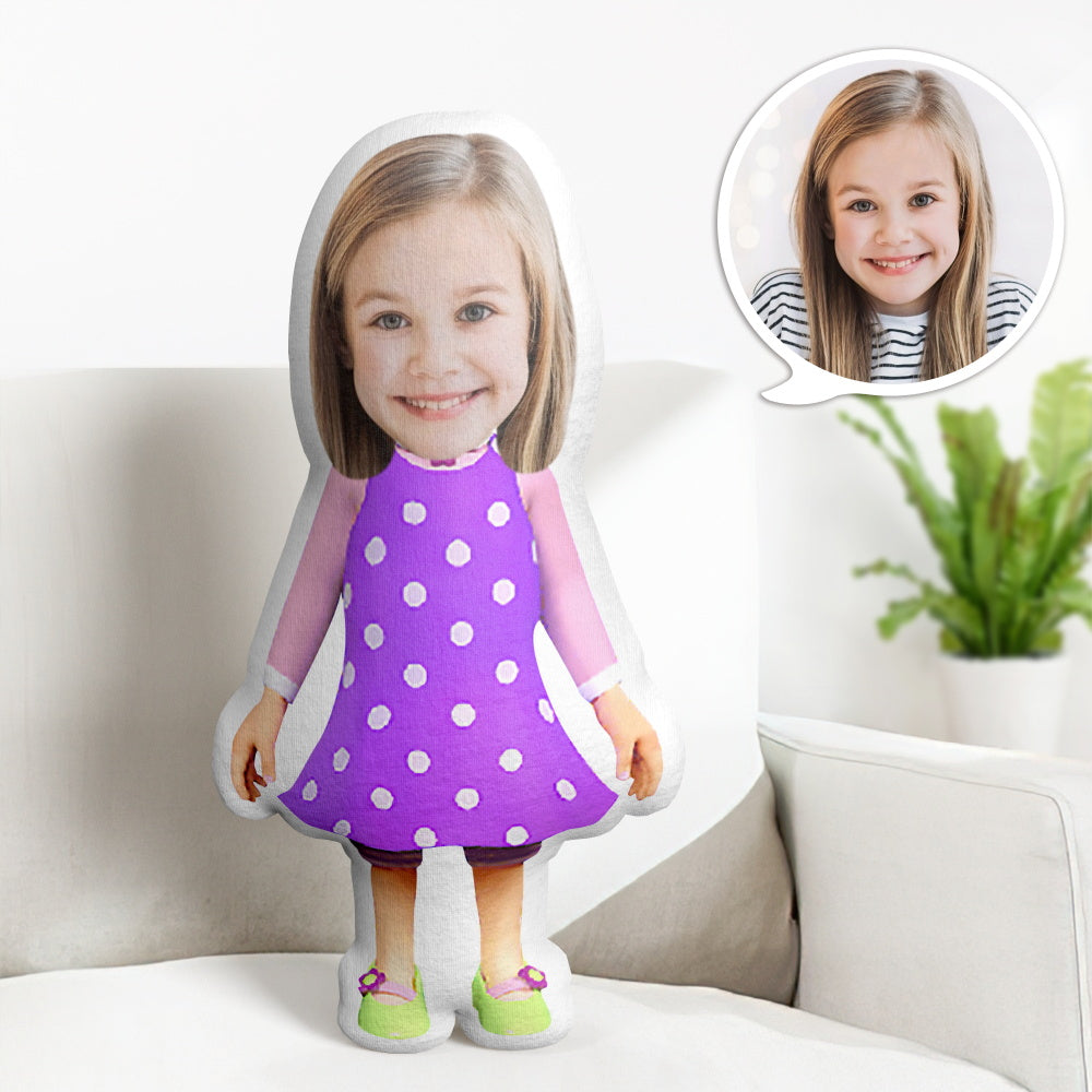 Personnalisé Cocomelon Sister Oreiller Personnalisé Visage Minime Coussin Cadeaux - MiniMe Pillow