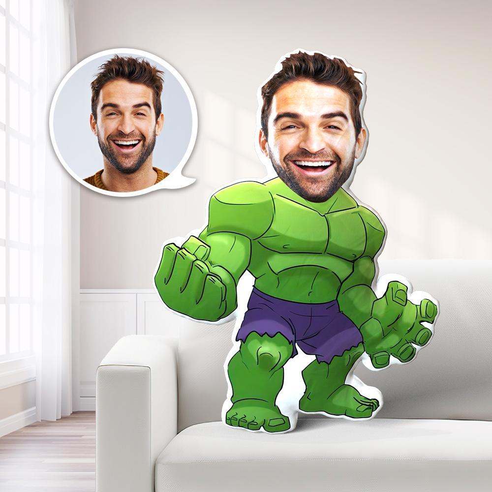 Oreiller De Visage Oreiller Personnalisé Coussin Coussin Personnalisé Photo Personnalisé Photo Oreiller De Corps De Visage Oreiller Photo Personnalisé Oreiller Cadeau  Coussin De New Hulk Le meilleur cadeau de Saint-Valentin pour lui
