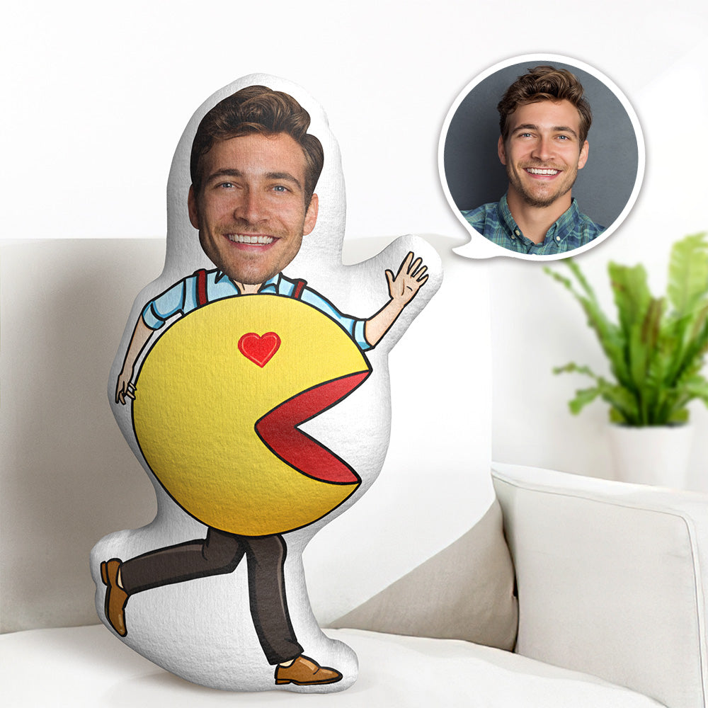 Oreiller De Corps Mon Visage Oreiller Poupées Personnalisées Drôle Expression Photo Oreiller Minime Oreiller Personnalisé Oreiller Cadeau - MiniMe Pillow