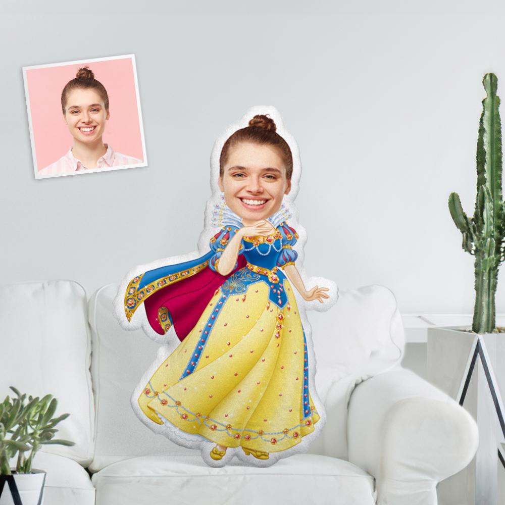 Visage Photo Poupée Personnalisé Minime Poupée Personnalisé Disney Princesse Minime Coussin Cadeau Pour Elle
