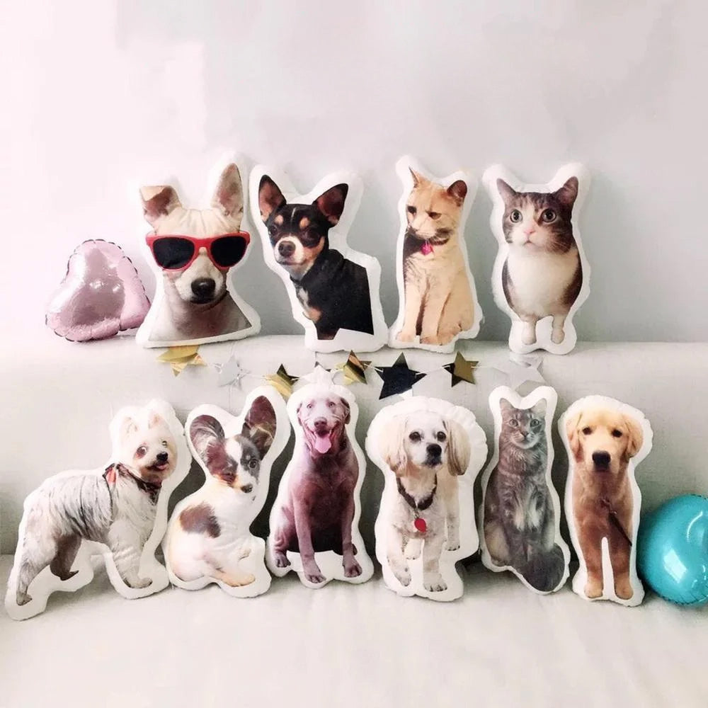 Oreiller photo personnalisé, Oreiller facial personnalisé, Oreillers personnalisés