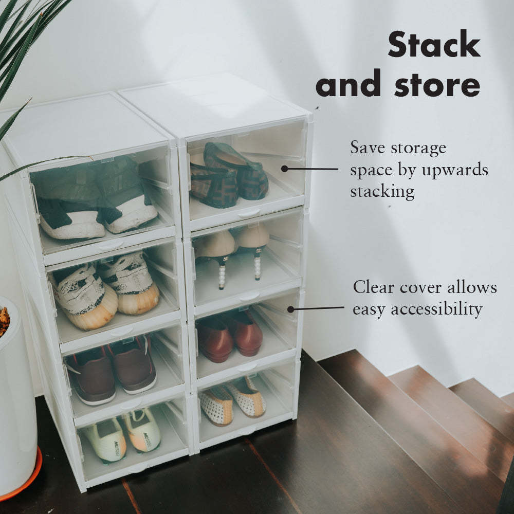 SoleMate - Slidey Front Drop Shoe Drawer (Pack of 4)