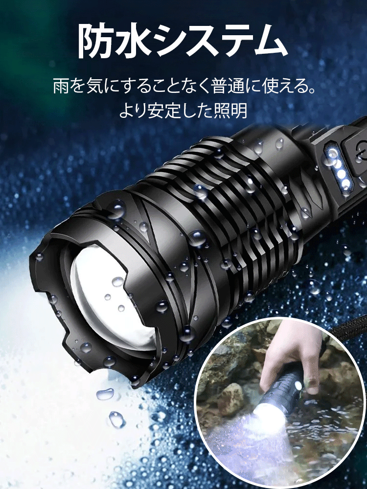 ズーム機能搭載懐中電灯 – Eclairex