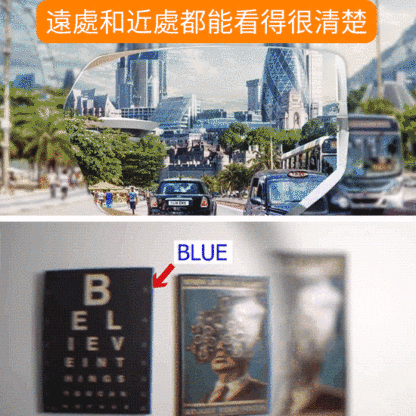 鑽石切邊無框防藍光老花眼鏡