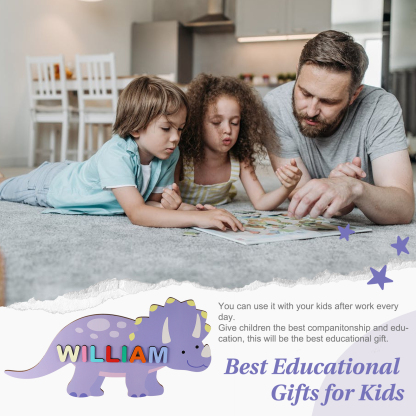 Customised Kid's Wooden Name Puzzle Toy for Toddlers Early Learning Child Toy-Jessemade AU