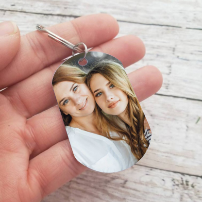 Personalised Mother Photo Keychain We Love You Mum Keyring-Jessemade AU