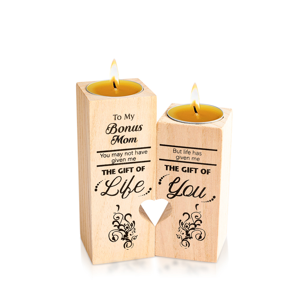 To My Bonus Mom life has given me The Gift of YouCandlestick-Jessemade AU