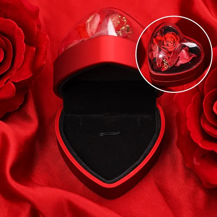 Eternal Rose Exquisite Jewelry Box Storage Box Gift Packaging Box-Jessemade AU