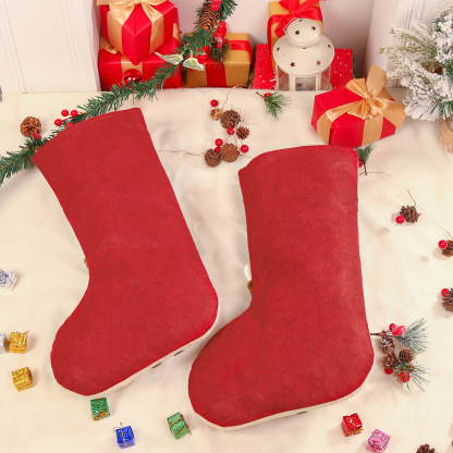 Personalised Christmas Stockings Ornaments Custom 1 Name Christmas Socks Gift for Family Friends-Jessemade AU