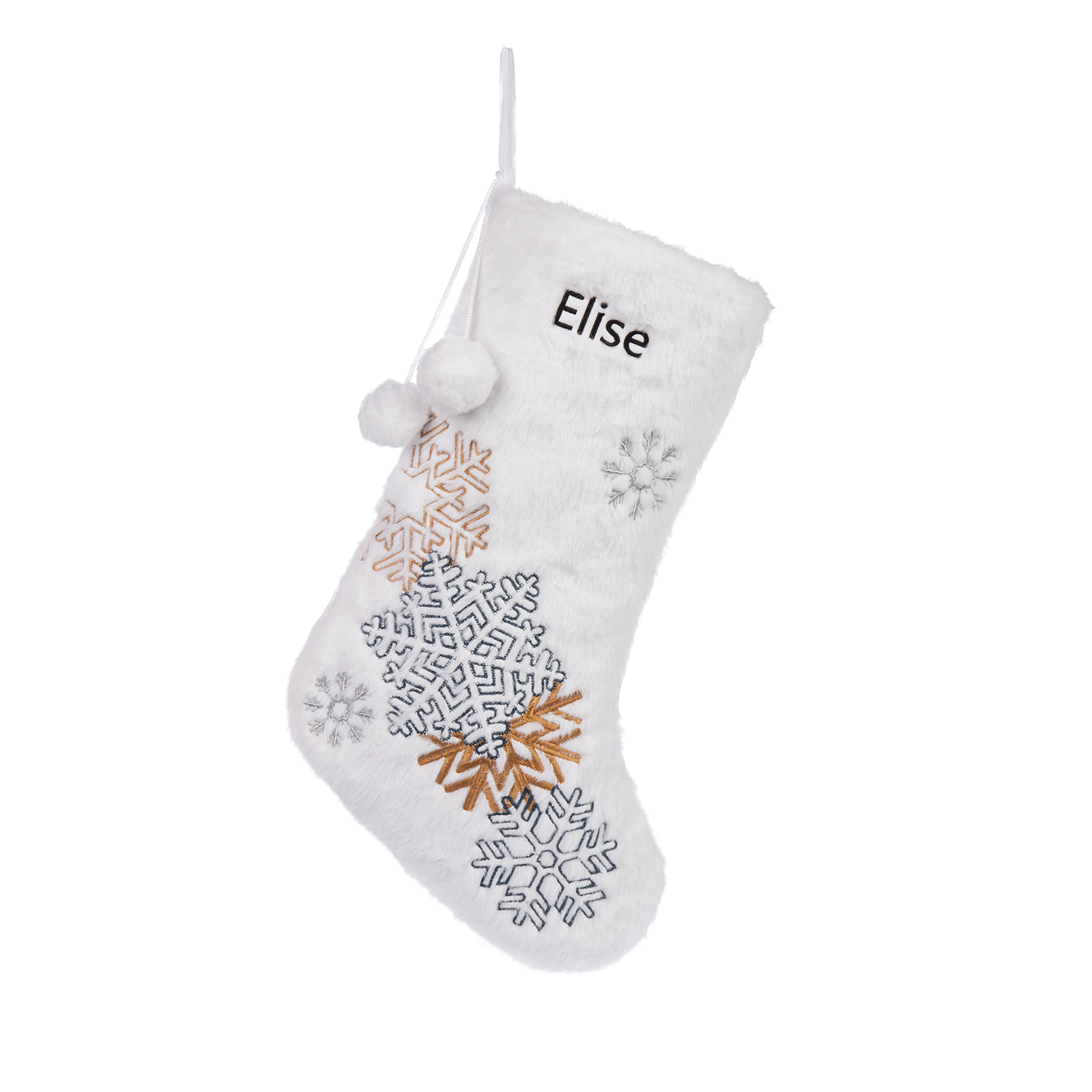 Customised 1 Name Christmas Stocking Ornament Fireplace Decorations Personalised Christmas Gift For Family Friends-Jessemade AU