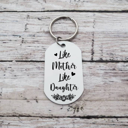 Personalised Photo Keychain Gifts for Mom-Like Mother Like Daughter-Jessemade AU