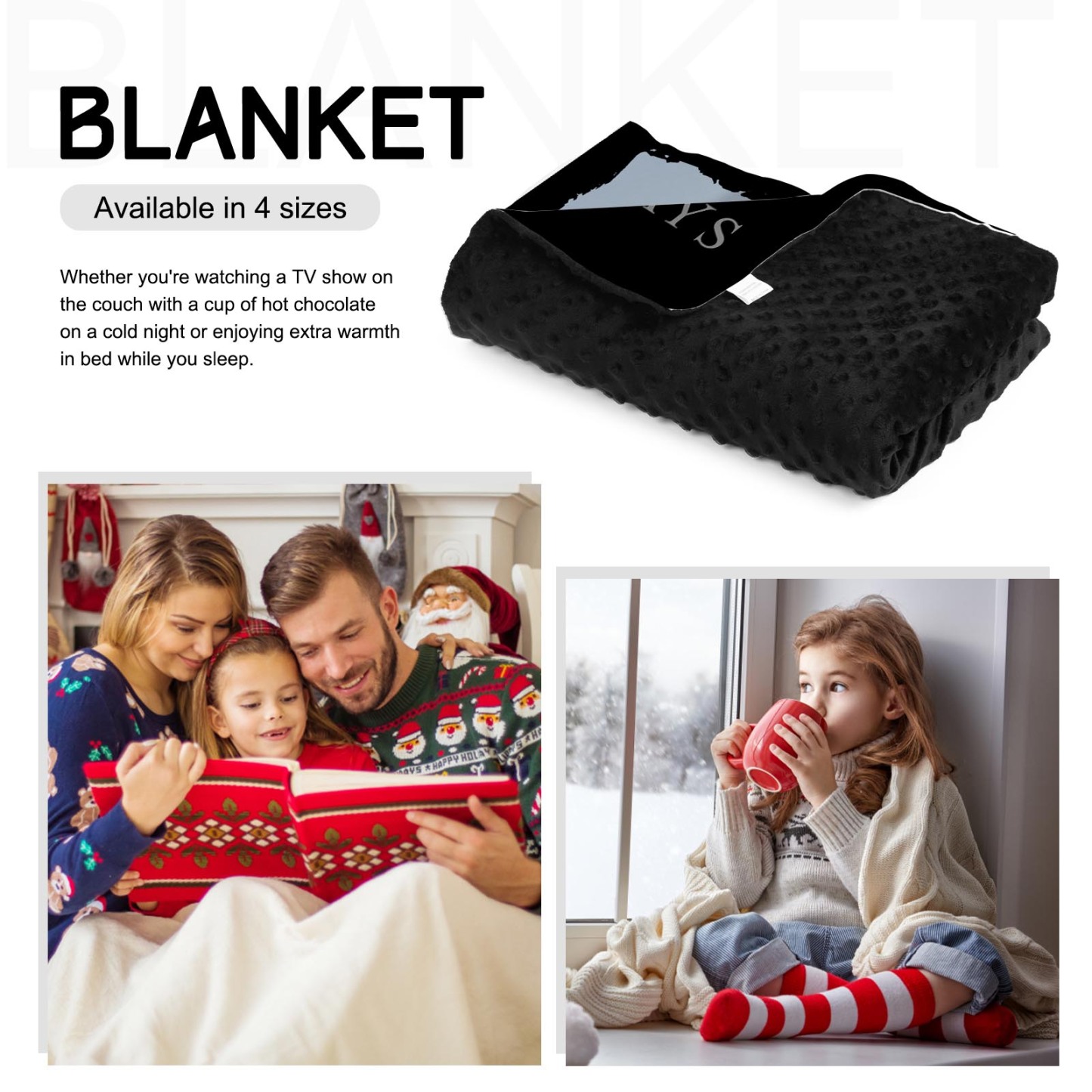 Personalised Couple Blanket Engrave Name Forever & Always Sweet Gift For Her-Jessemade AU