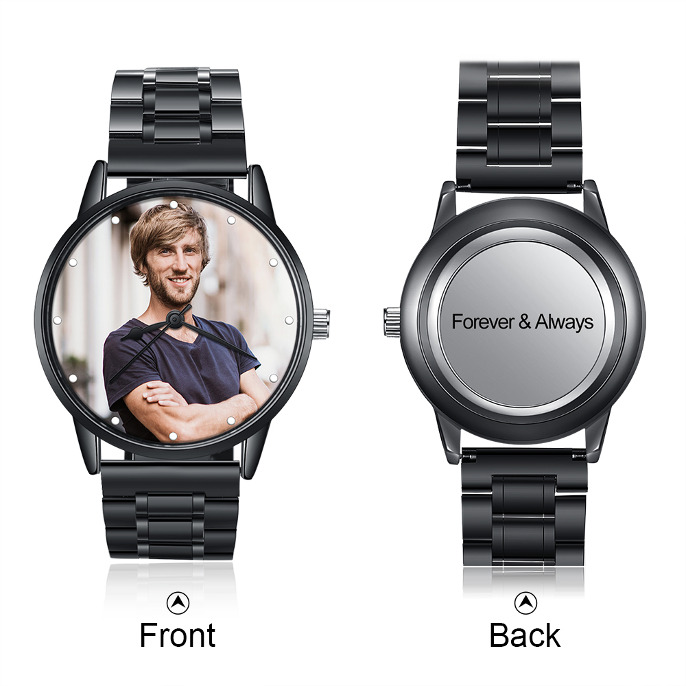 Personalised Photo Watch Custom Picture Watch Gifts For Father-Jessemade AU