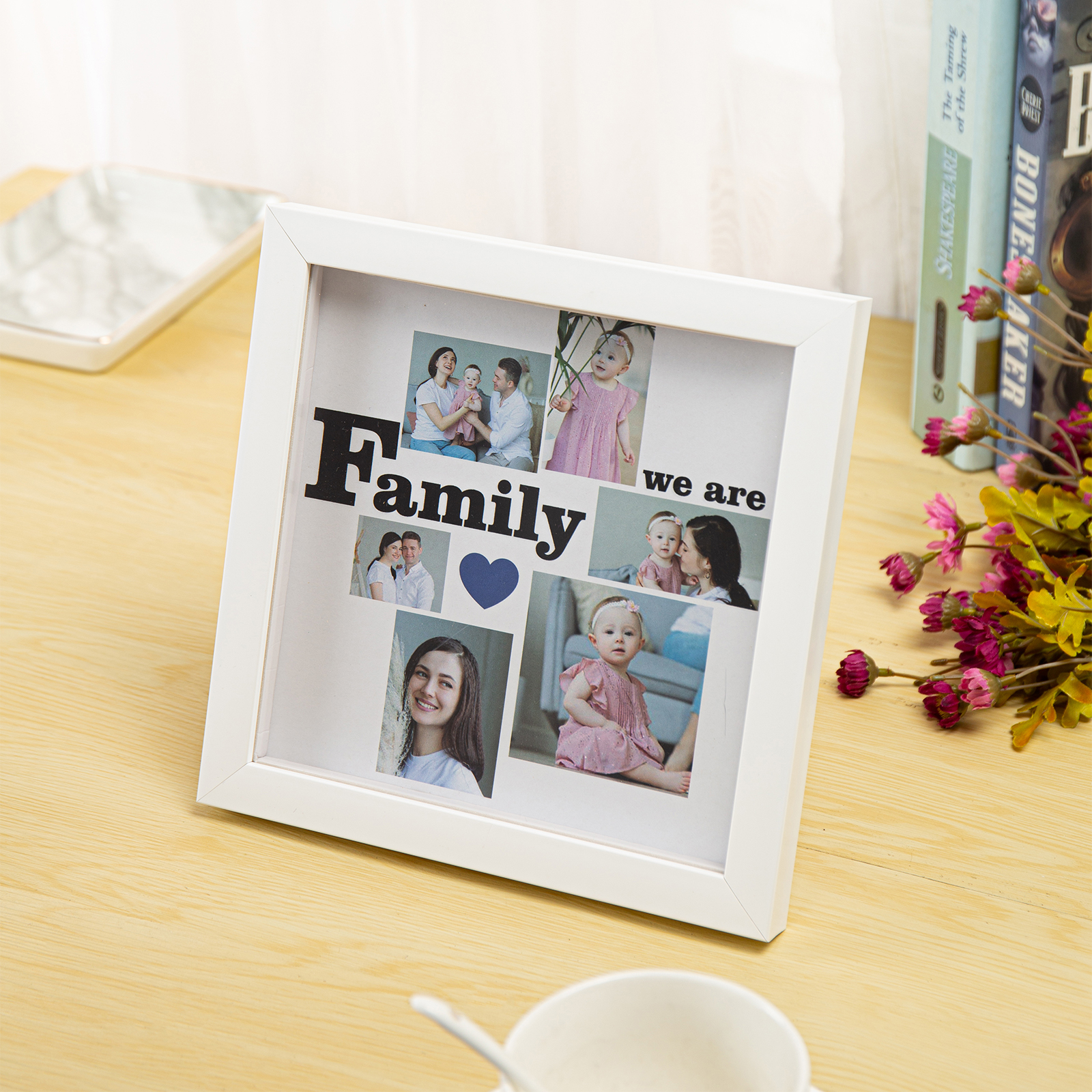 Personalised Family Stereo Photo Frame-Jessemade AU