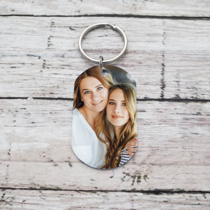 Personalised Photo Keychain Gifts for Mom-Like Mother Like Daughter-Jessemade AU