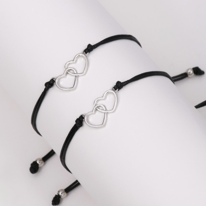 Heart Bracelets Unique Mother Daughter Bracelets  Mother's Day Birthday Christmas Gifts for Women Girls-Jessemade AU