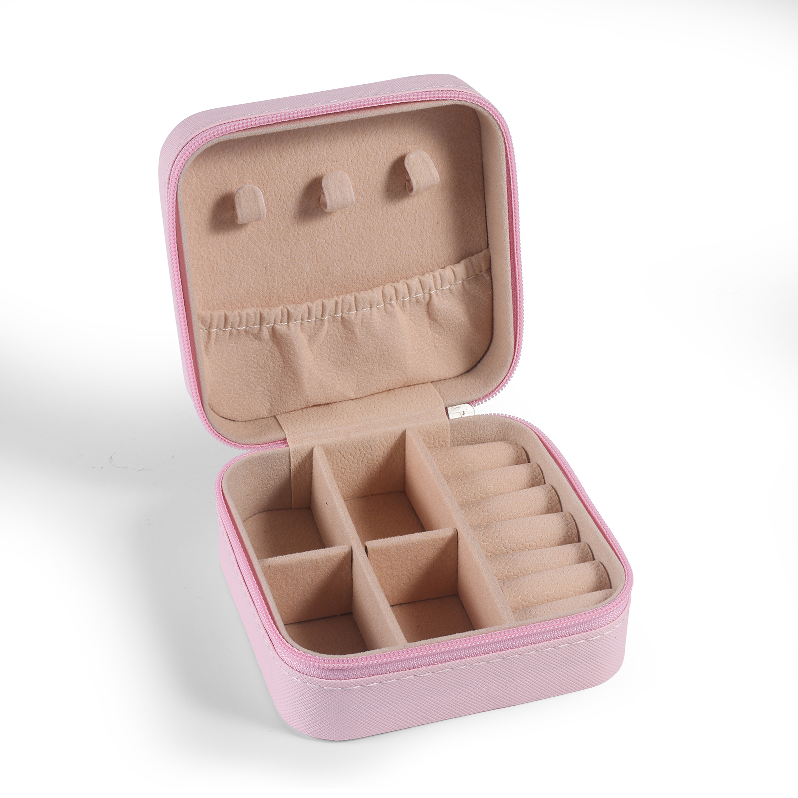 Jewelry Storage Box Gift Box Pink/White/Black Travel Jewelry Box Gifts for Women Girls-Jessemade AU