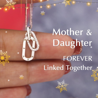 925 Sterling Silver Jessemade Forever Linked Together Necklace Best Gift For Her-Jessemade AU