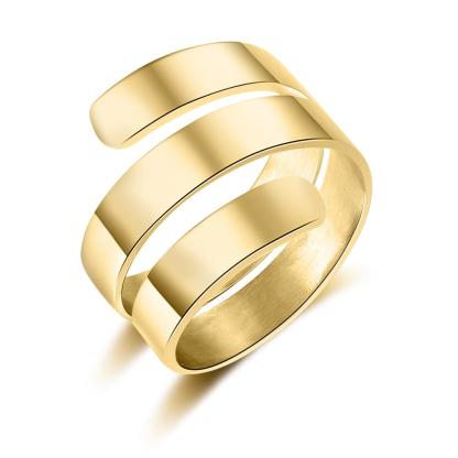 Personalised Ring for 3 Best Friend Engraved Name Wrap Ring-Jessemade AU