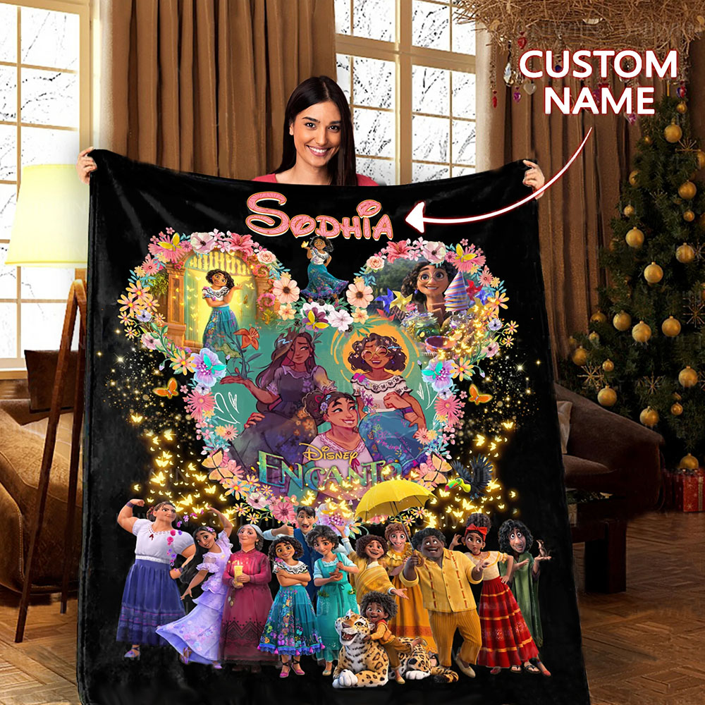 Personalised disney blanket sale