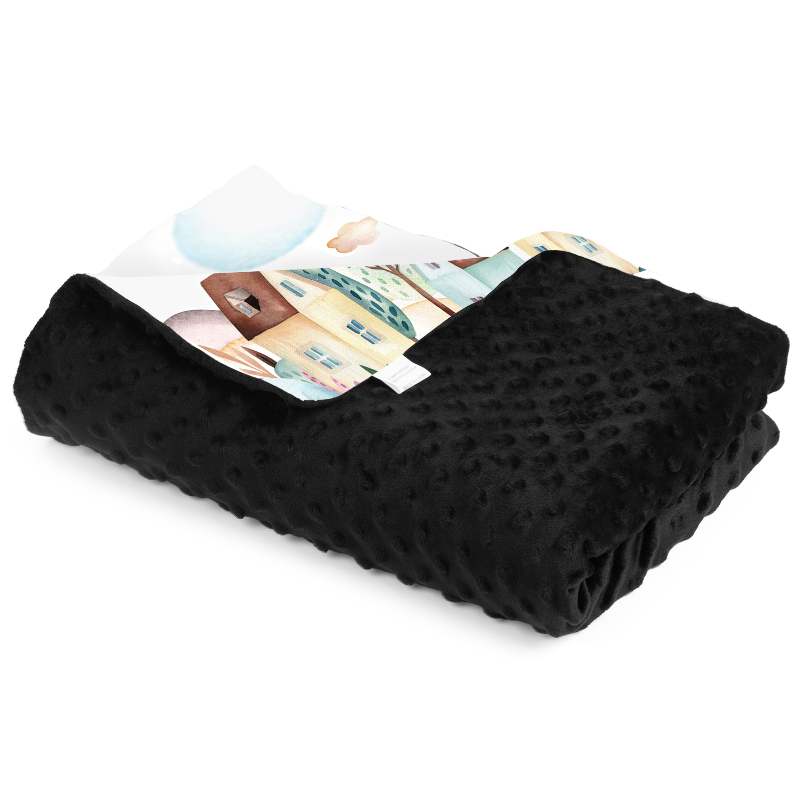 Personalised Bear Blanket Custom Name Cute Cartoon Blanket-Jessemade AU