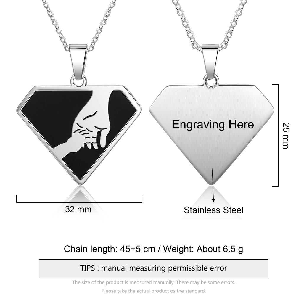 Personalised Men's Necklace For Dad-Jessemade AU