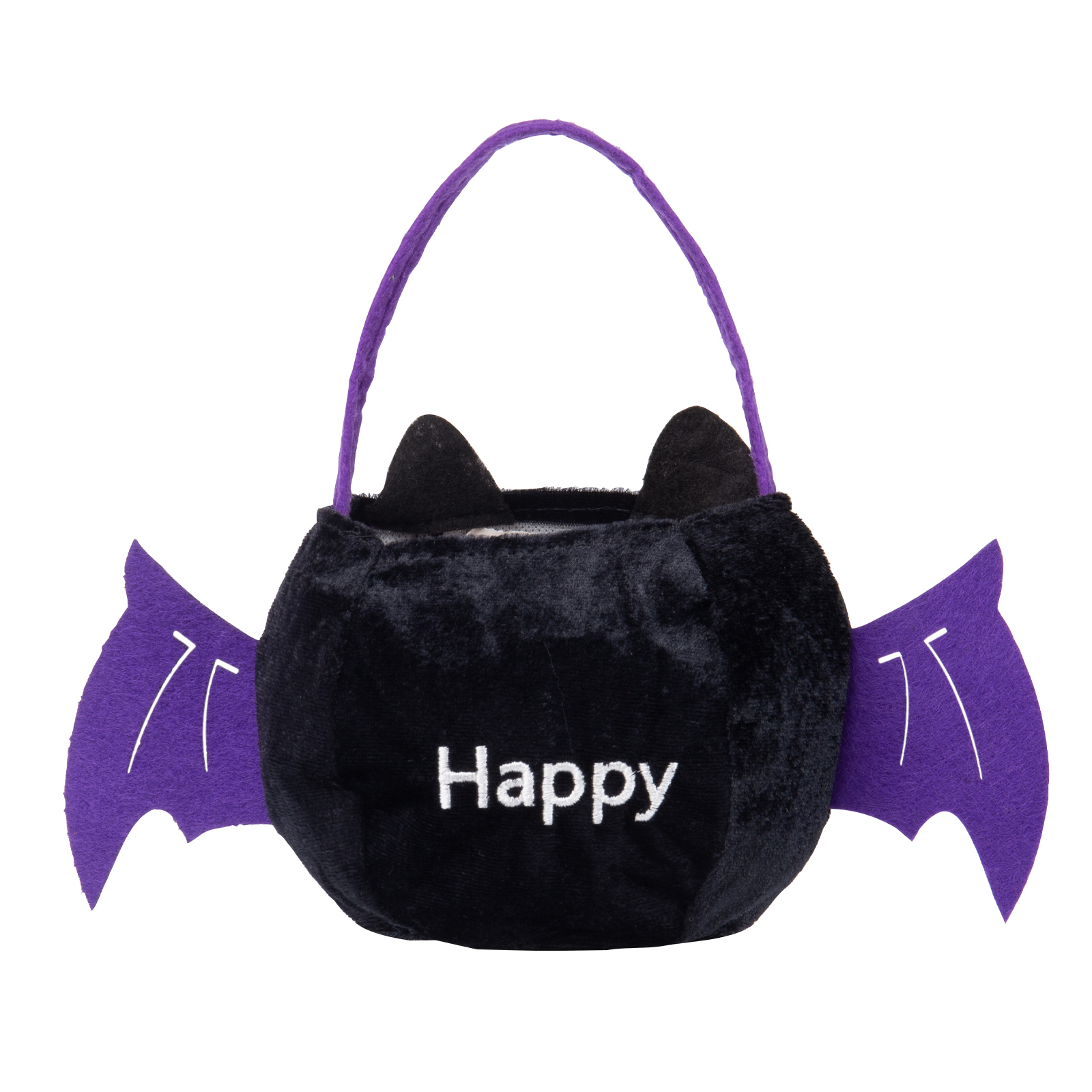 Halloween Tote Bag Custom 1 Name Pumpkin Tote Bag Halloween Candy Bag for Kids-Jessemade AU