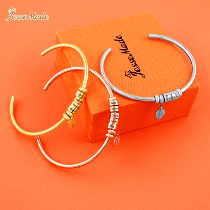 5 Bracelet Bracelet with a leaf-Jessemade AU