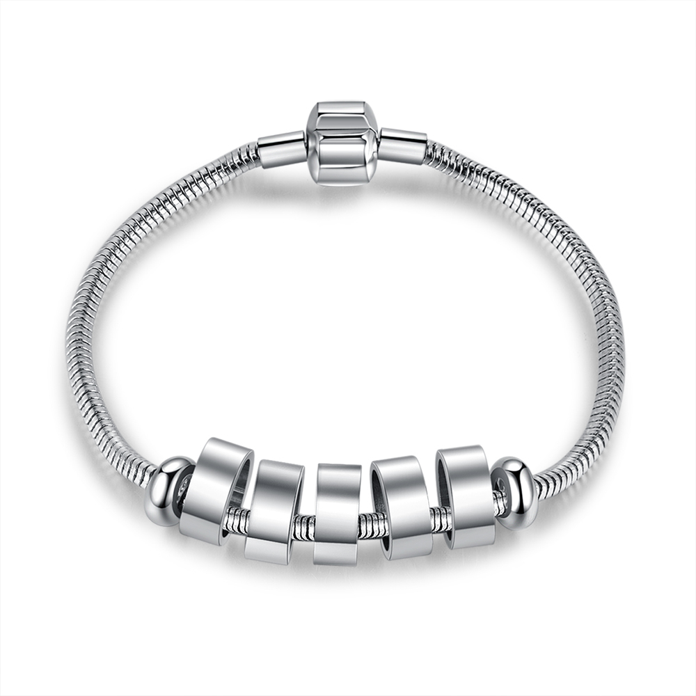 Personalised Men's 5 names Bracelet For Dad-Jessemade AU