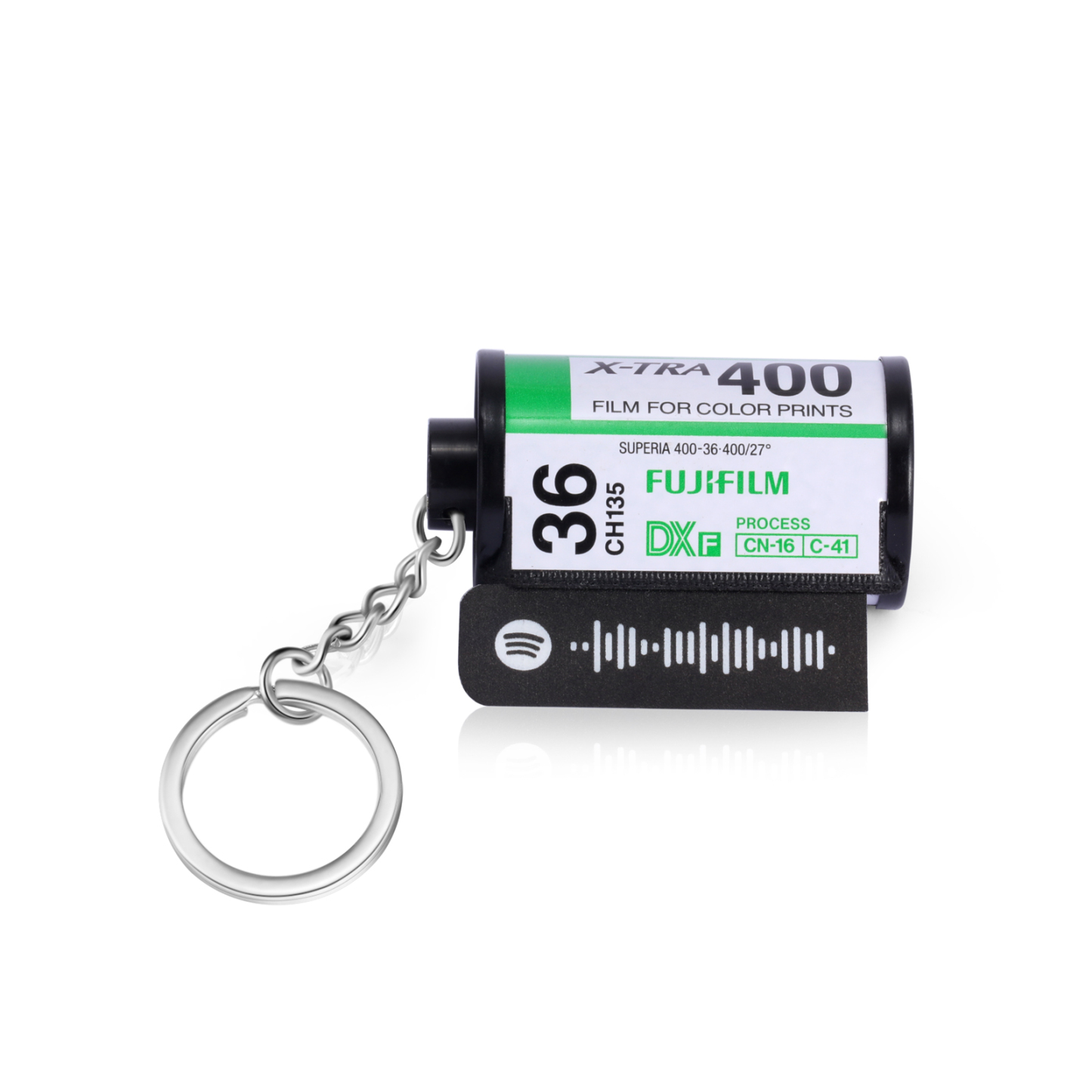 Personalised Spotify Code Memory Camera Roll Photo Keychain-Jessemade AU