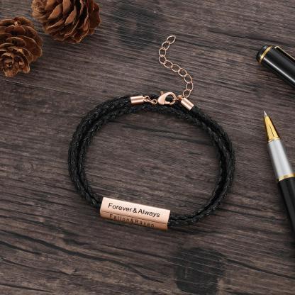 Personalised  Men's Bracelets For Him Best Gift For Him-Jessemade AU
