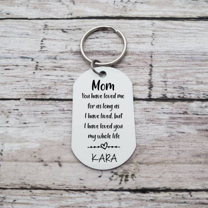 Personalised Photo & Name Keychain Mother's Day Gifts for Mom/Mum - I Have Loved You My Whole Life-Jessemade AU