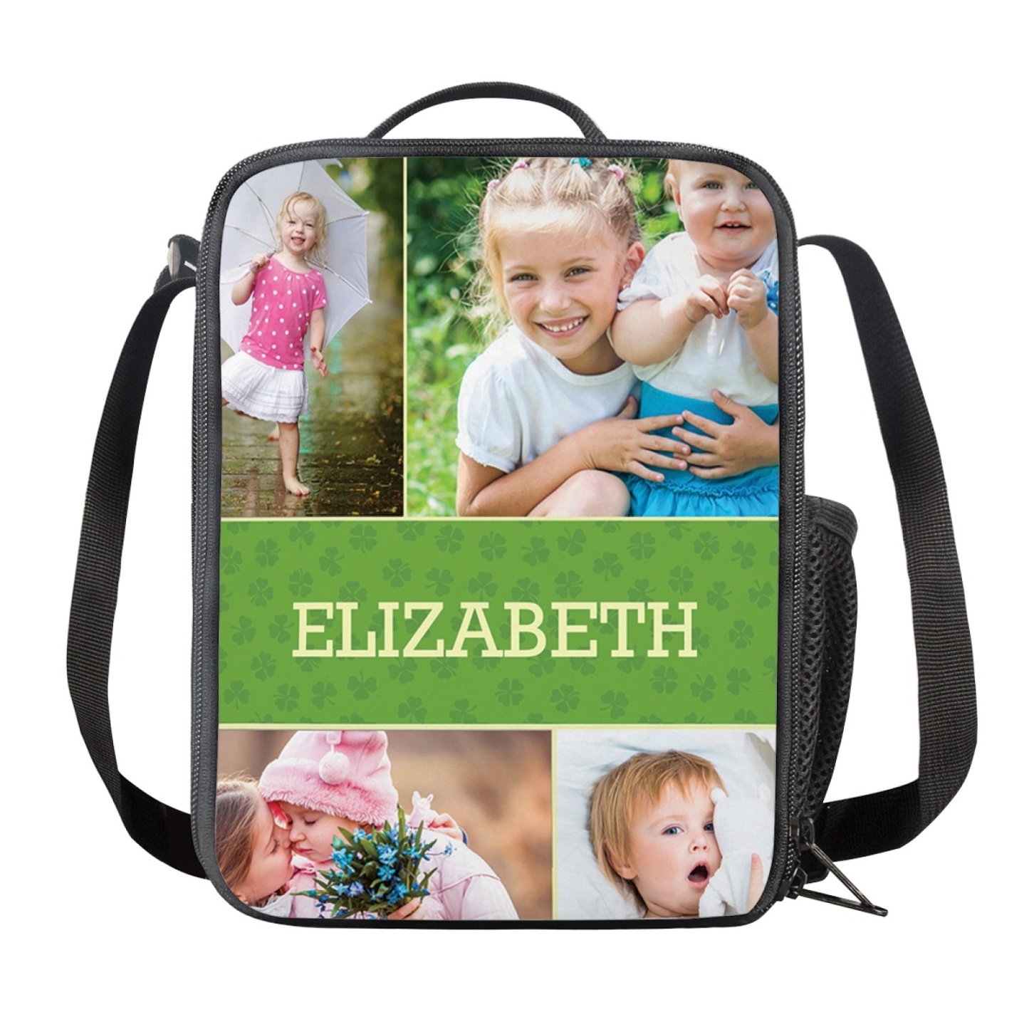 Custom Name and Photos Lunch Bag Personalised Lunch Box Gifts for Kids-Jessemade AU