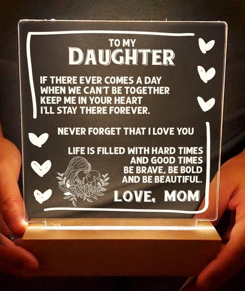 To My Daughter Night Light-Jessemade AU