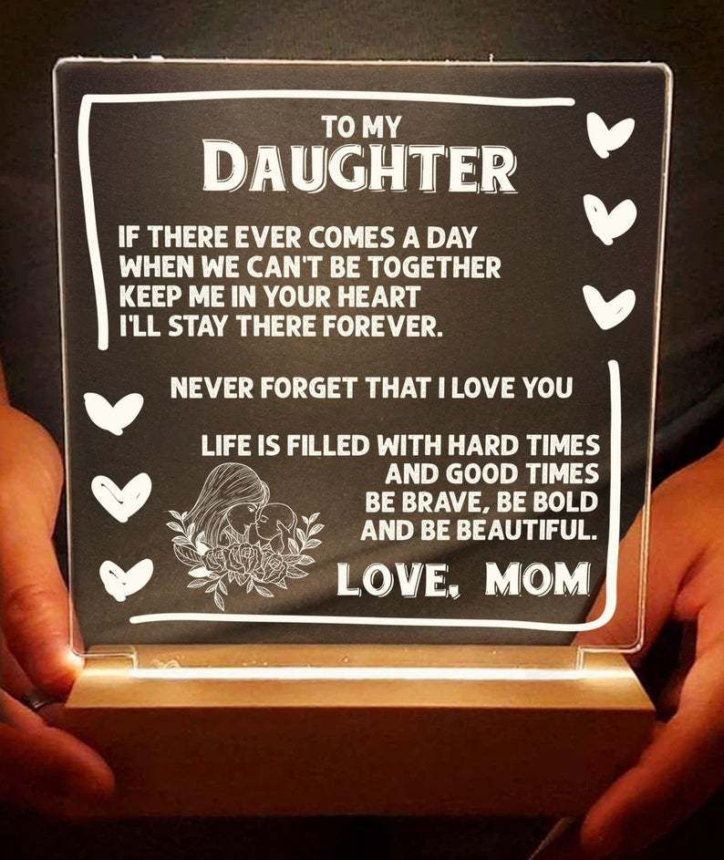 To My Daughter Night Light-Jessemade AU